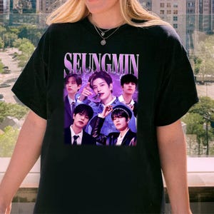 Vintage Seungmin Stray Kids Shirt, Stray Kids Member Shirt, Stray Kids dominATE World Tour US Shirt, Changbin, Hyunjin, HAN, Felix, Lee Know