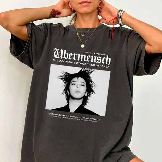 VERDY x G-DRAGON Ubermensch FAM VICK T-Shirt Black | eBay