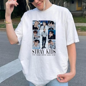 Retro Stray Kids Kpop Shirt, You Make Stray Kids Stay Shirt, Stray Kids Members Shirt, Stray Kids World Tour Shirt, Bang Chan, Lee Know, Han