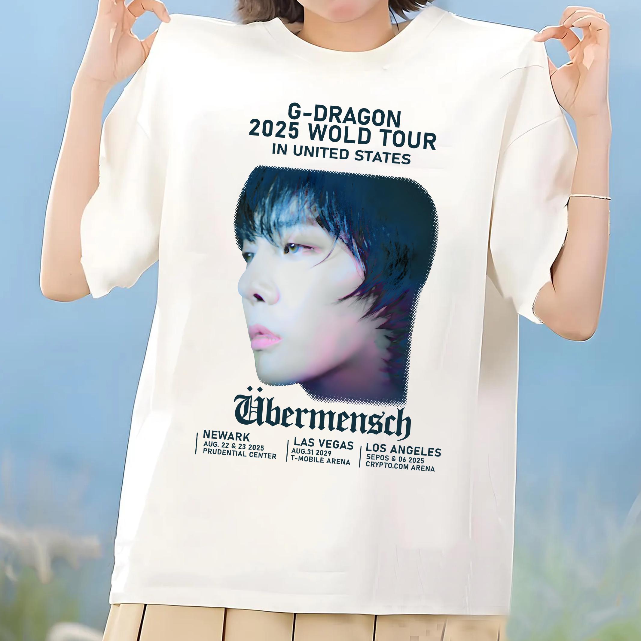 Ubermensch Gdragon Shirt, Ubermensch Gdragon World Tour 2025 Phase 3 Shirt,  Gdragon Übermensch 2025, Gdragon World Tour Shirt - Etsy