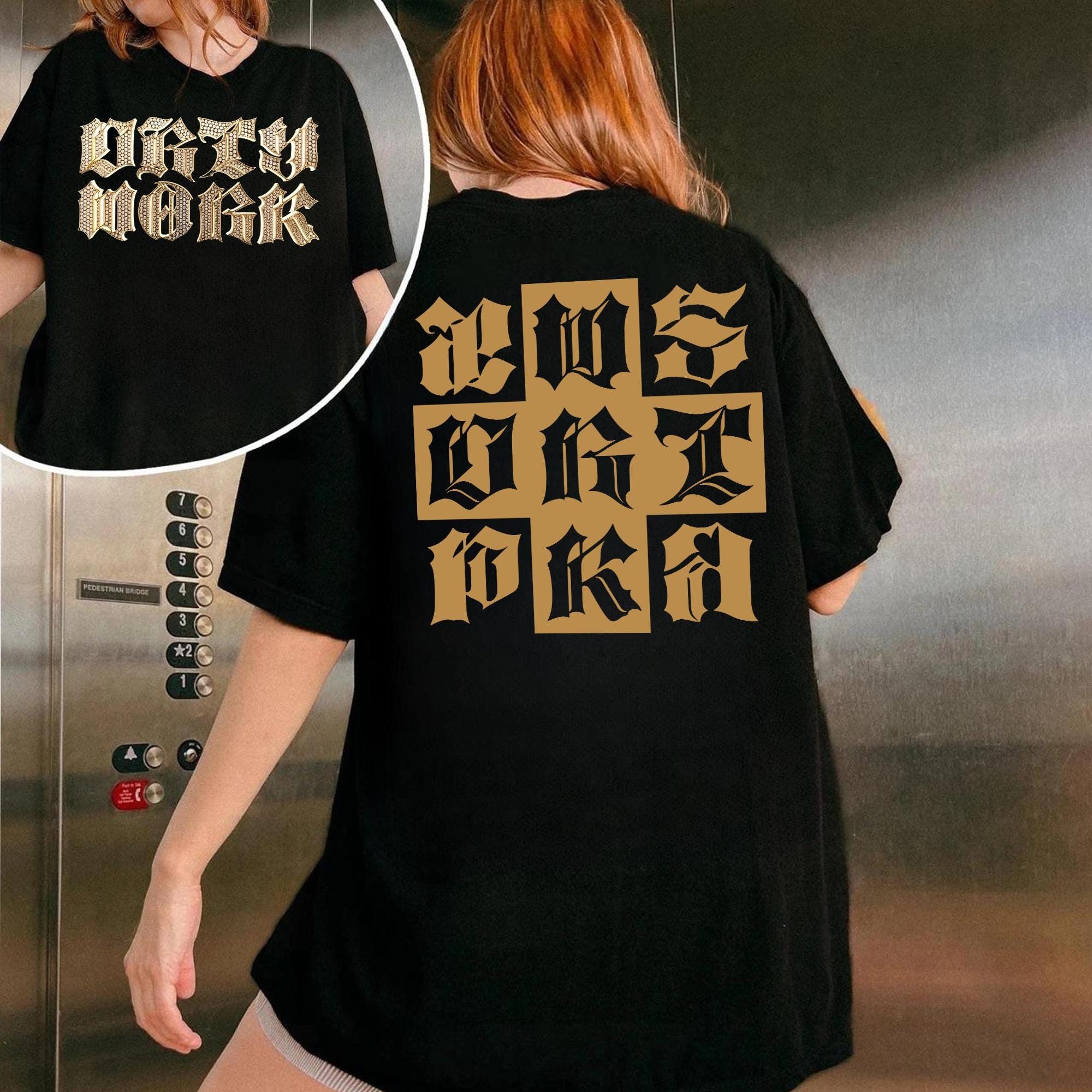 aespa dirty work Tシャツ　ウィンター aespa Official Merch Dirty Work Jersey T-Shirt | Amazon.com