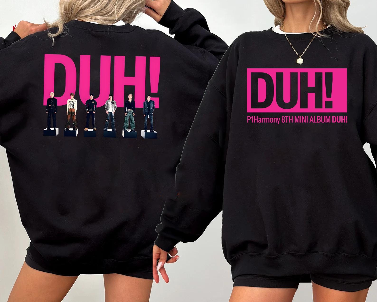 P1harmony Duh! Shirt, P1harmony Utop1a Tour Shirt, P1harmony