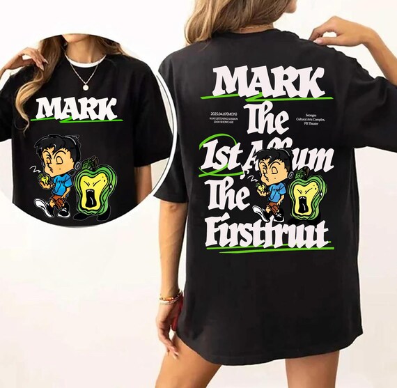 アイドル MARK The firstfruit md TIBLE T-SHIRT MARK - [The Firstfruit] OFFICIAL MD TIMETABLE T-SHIRT