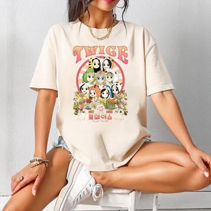 Cute Twice Once Members Shirt, Twice Kpop Shirt, Kpop World Tour Shirt, Twice Chibi Shirt, Twice Jihyo, Nayeon, Momo, Sana, Mina, Tzuyu