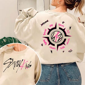 Stray Kids Members Sweatshirt, Stray Kids Skzoo Shirt, Stray Kids Merch, Stray Kids Kpop Gift, Seungmin, Changbin, Hyunjin, Han, Felix, IN