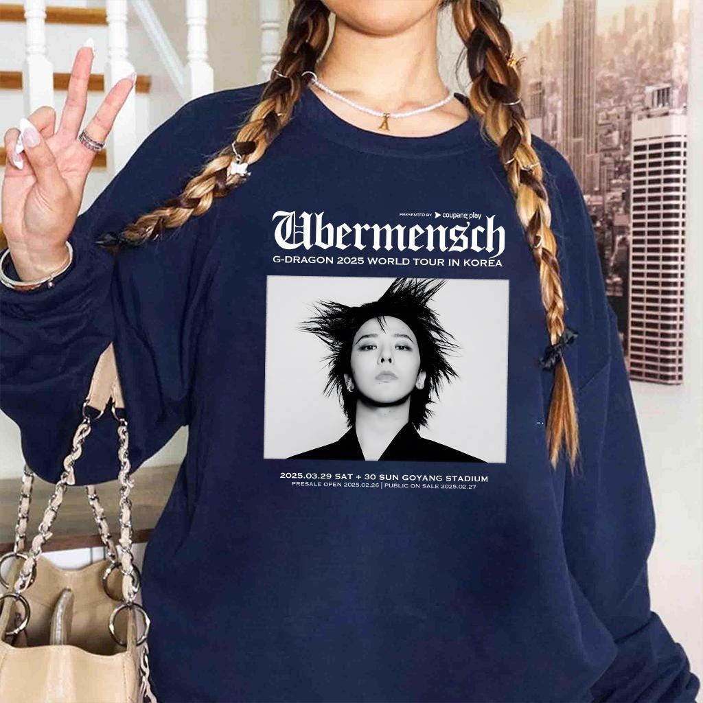 GDRAGON ÜBERMENSCH ミント長袖Tシャツ