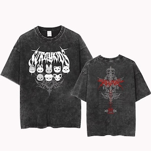 Stray Kids dominATE World Tour US 2025 MINERAL Wash Tee, Stray Kids Hop Album Shirt, Stray Kids Tour Shirt, Stray Kids ATE Album Shirt