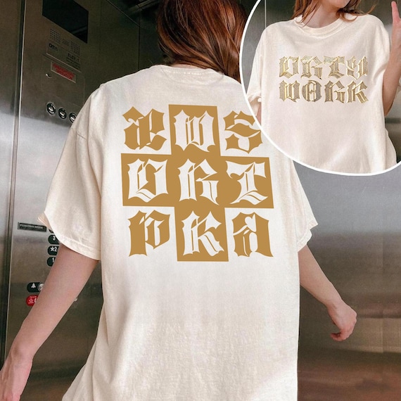aespa Dirty Work ポップアップ Tシャツ シャツ T-SHIRT SET - aespa - Single 'Dirty Work' MD – SMTOWN GLOBAL