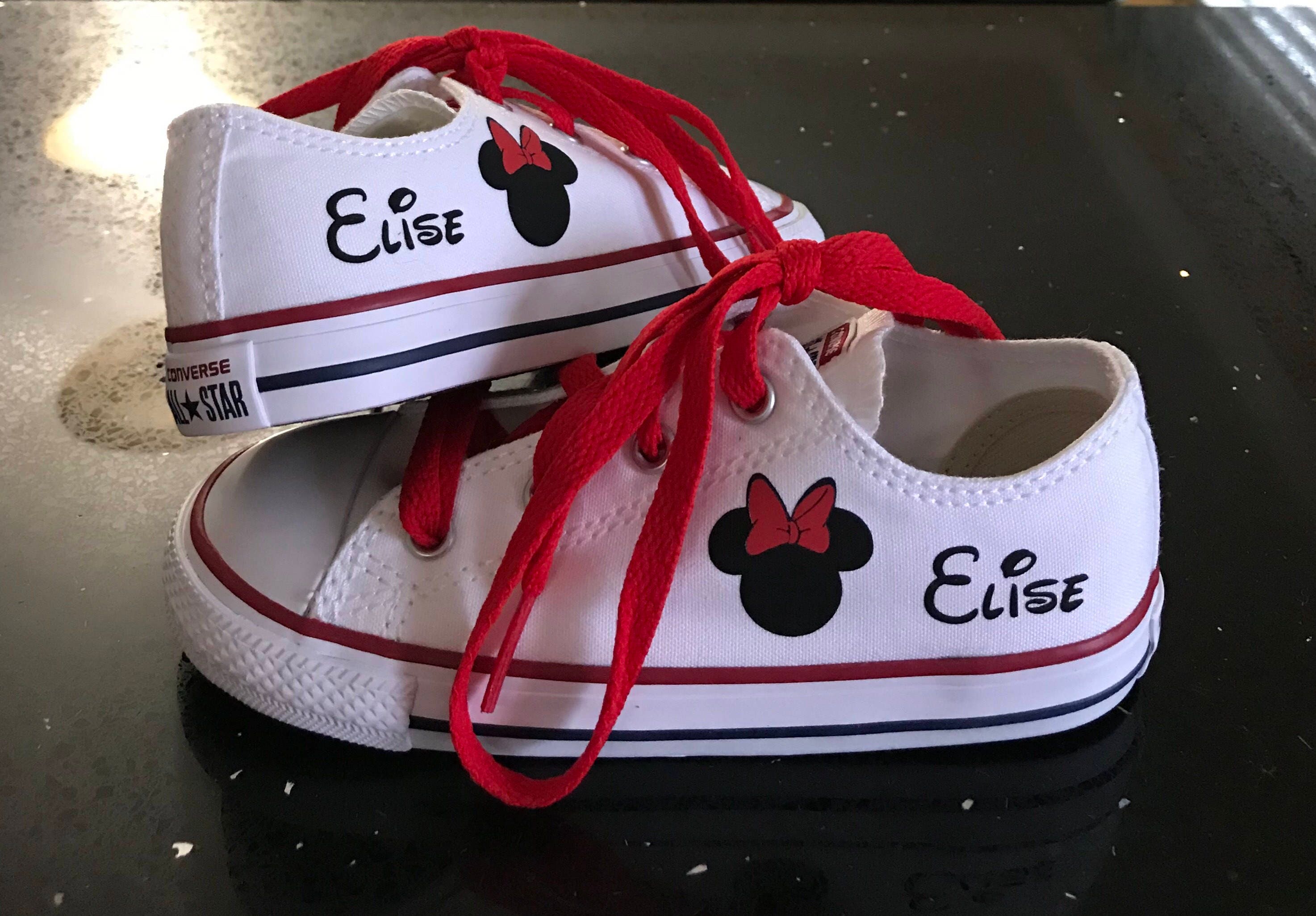 converse minnie mouse shoes