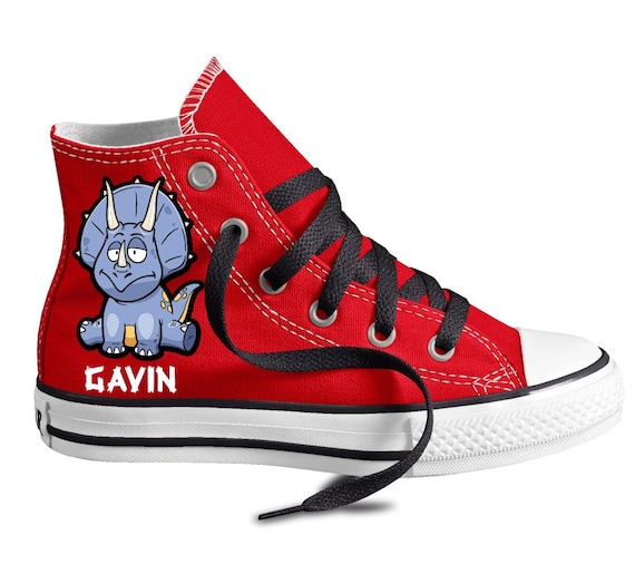 infant converse dinosaur
