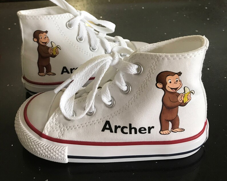 Curious Shoes Custom High Top Converse Infant Etsy