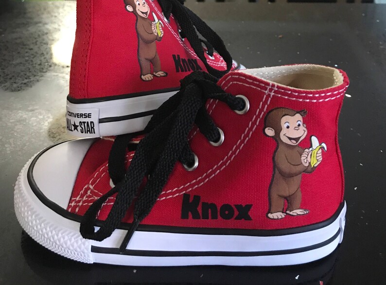 Curious Shoes Custom High Top Converse Infant Etsy