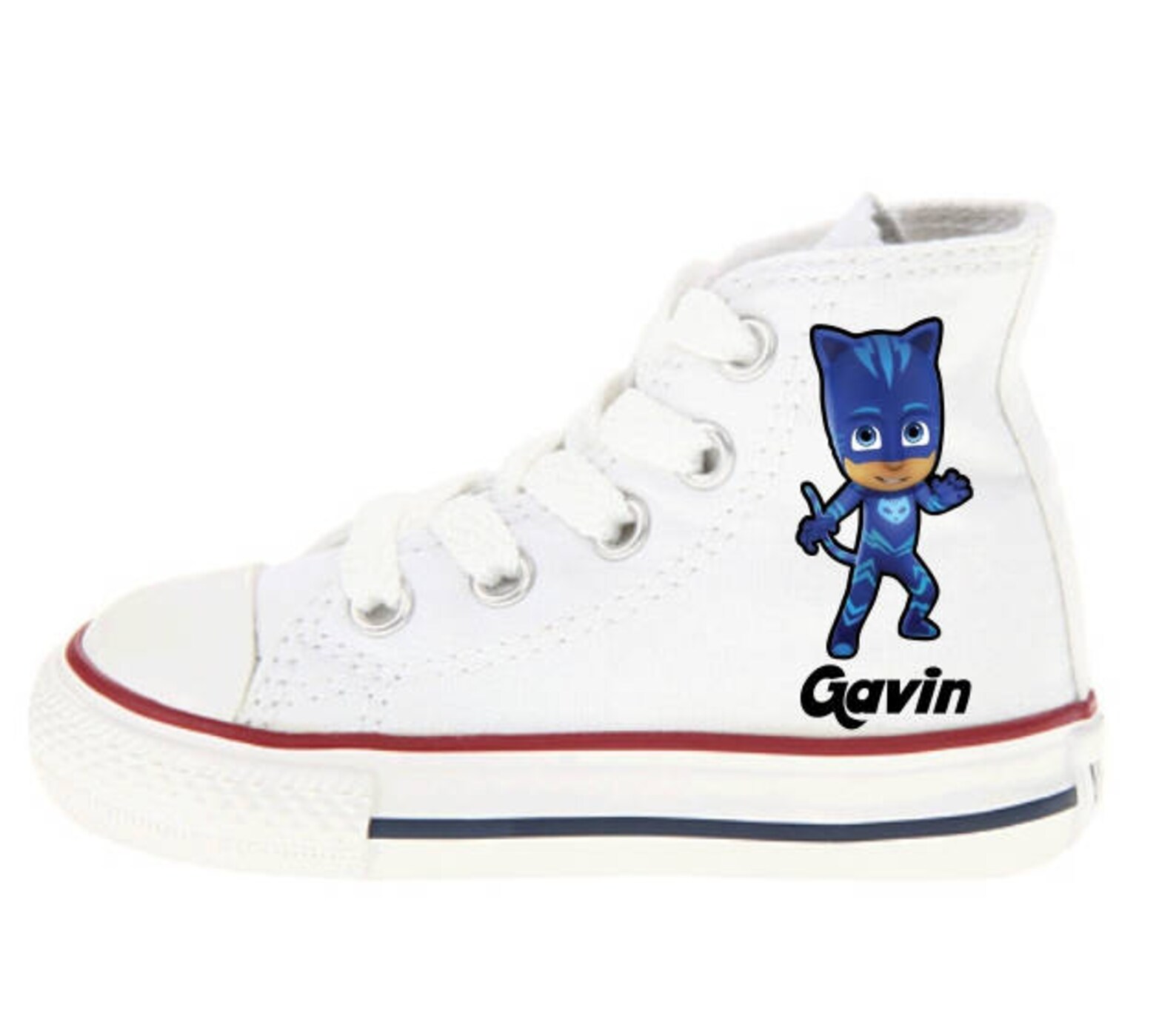 PJ Mask Shoes Catboy Shoes Custom Kid Converse Shoes Etsy