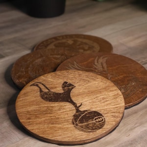 Custom Engraved Premier League Coasters