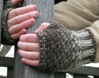 Knitting Pattern YARN Magic Mitts PDF Unisex Worsted Intermediate Size Small through Xlarge