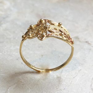 Hamsa ring, gold filled ring, brass hand ring, simple ring, dainty ring, statement filigree ring, against the evil eye - Call me R2500