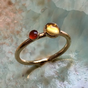 Mothers ring, birthstones ring, Gold ring, Gold Filled ring, family ring, customised ring, family ring, multistone - So happy together R2452