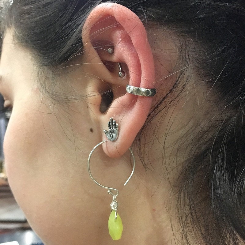 Fake Ear Piercing Faux Piercing Fake Conch Piercing Etsy