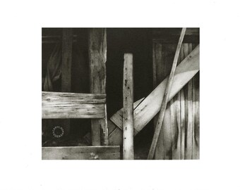 Aged in Wood - Pencil Drawing