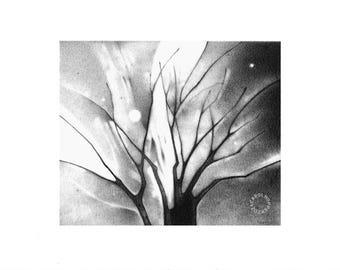 Equinox for Jimmy - Pencil & Ink Drawing