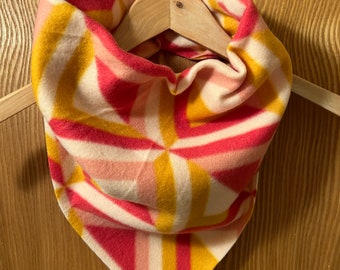 Fleece Bandanna Cowl Scarf // BrokenWingedBird Exclusive