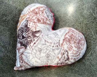 Squishy Heart - Heart Shaped Stuffie Pillow