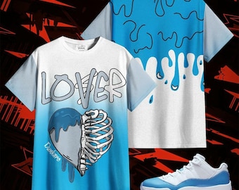Camiseta University Blue Low 2026 11s - Loser Lover Dripping