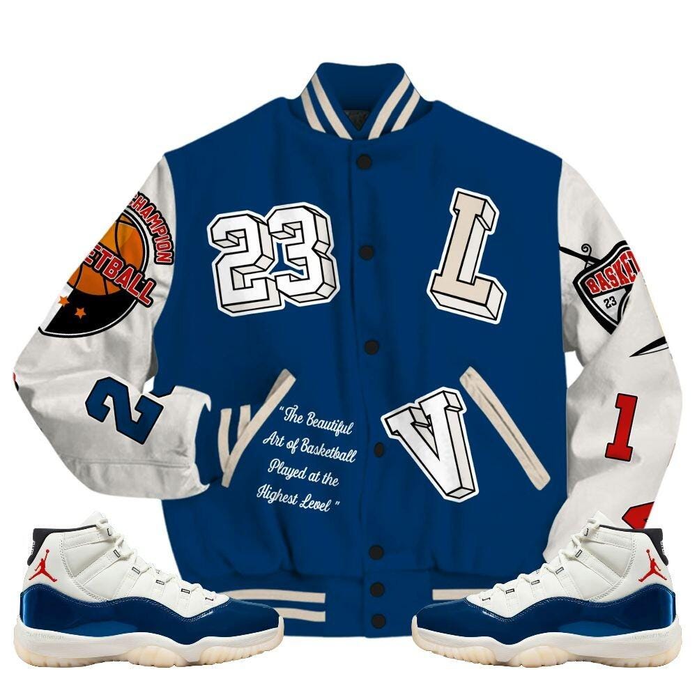 Discover Dunkare Retro Rare Air Jordan 11 Varsity Jacket