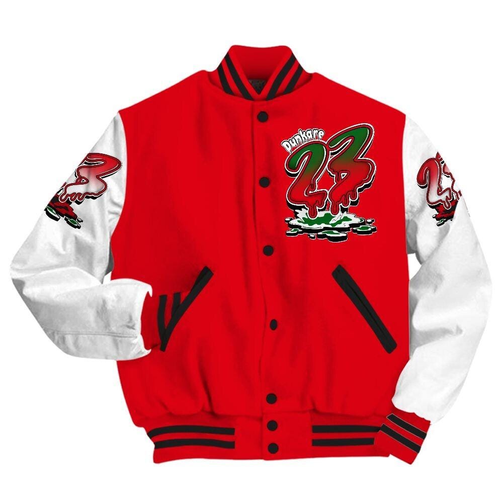 Discover Varsity Jacket Match Chicago 13s , Printed Custom Name 23 Drip