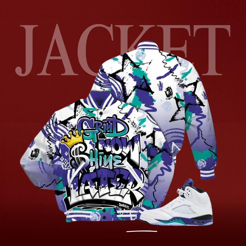 jordan grape 5 windbreaker