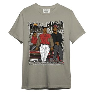 Olive 9s Matching Shirt, Boyz N The Hood 90s Graphic Tee, Retro Hip Hop Streetwear, Sneaker Tee Gift for Him