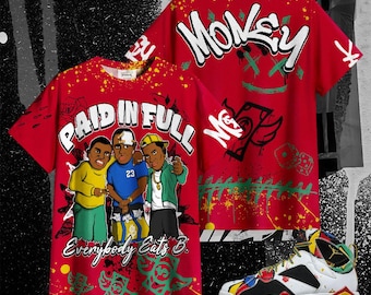 Shirt passend zu Miro 7s - Printed Everybody Paid In Full Crayon