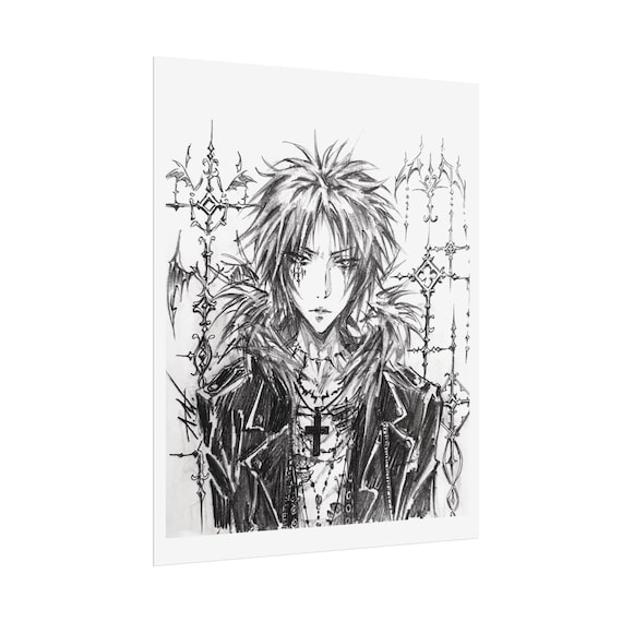 Visual Kei Character Art Print | 8