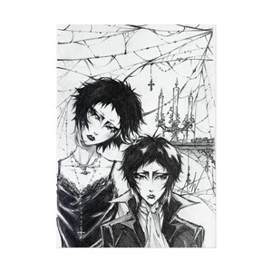 Goth gawa BSD Print | 5&quot; x 7&quot; or 8&quot; x 10&quot;