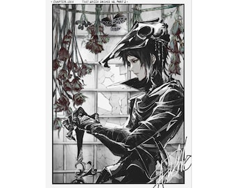 Akutagawa 120.5 BSD Art Print | 6" x 8" or 8" x 10"