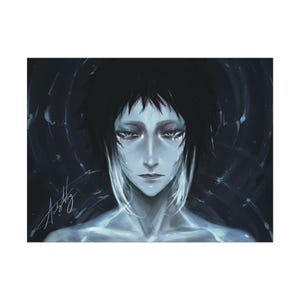 Akutagawa BSD Art Print (Blue Version) | 6&quot; x 8&quot; or 8&quot; x 10&quot;
