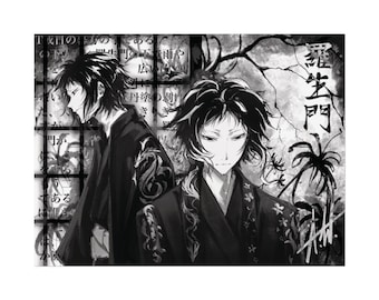 Kimono Akutagawa (Design 3) BSD Art Print | 8” x 6” or 8” x 10”