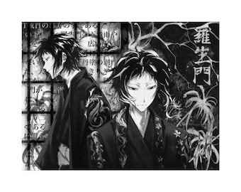 Kimono Akutagawa (Design 2) BSD Art Print | 8” x 6” or 8” x 10”