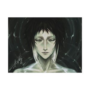 Akutagawa BSD Art Print (Green Version 2) | 6&quot; x 8&quot; or 8&quot; x 10&quot;