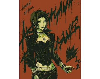 Genderbent Gawa BSD Art Print | 6" x 8" or 8" x 10"