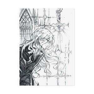 Bram Stoker BSD Print | 5&quot; x 7&quot;