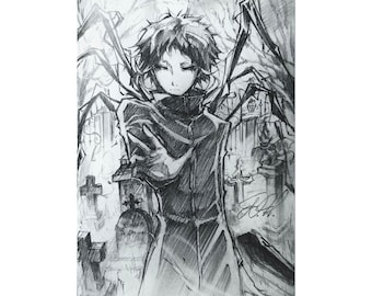 Akutagawa Cemetery BSD Print | 5" x 7" or 8" x 10"