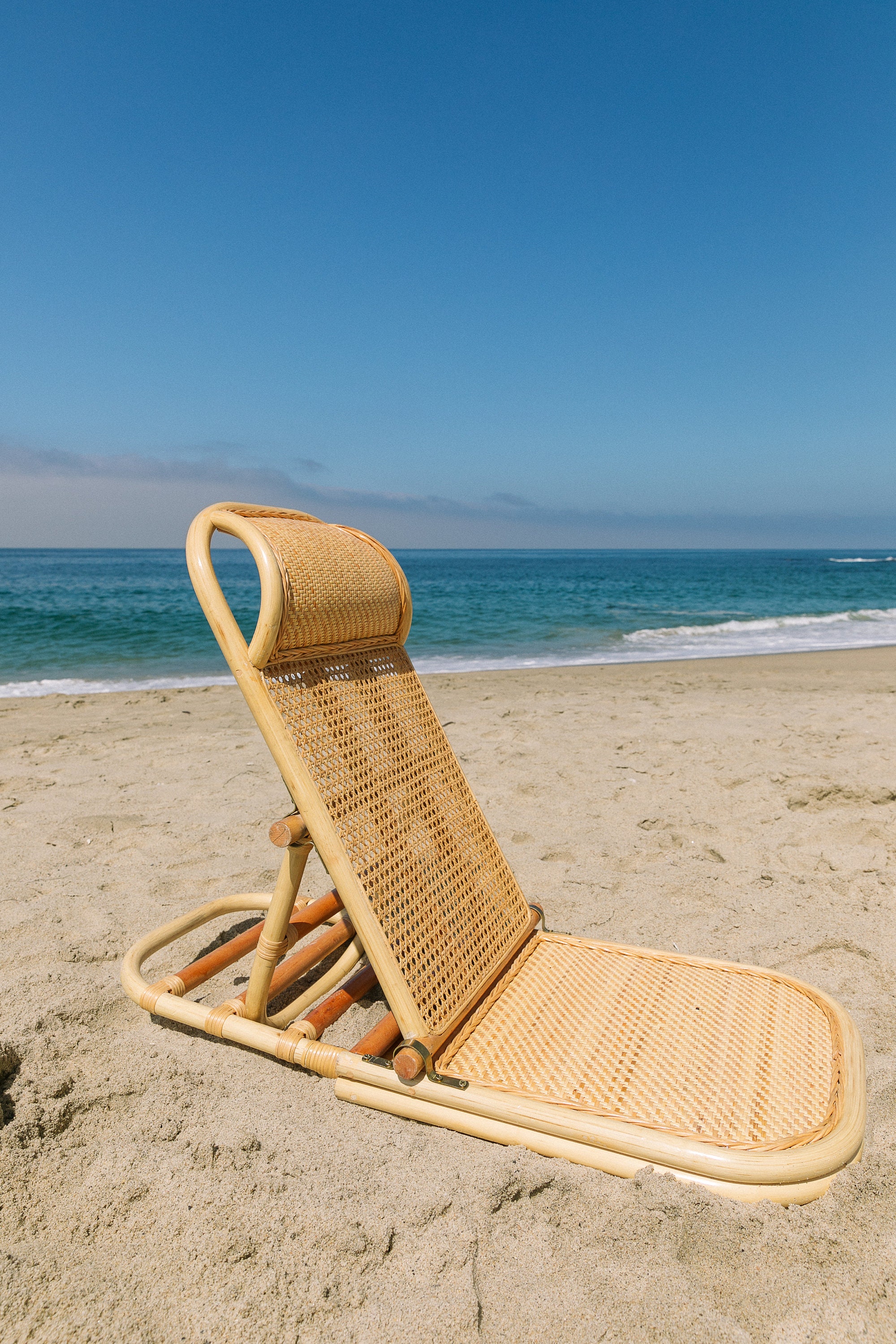 Rattan Beach Chair, Rattan Chair, Beach Chair, Boho Beach Chair, Boho ...