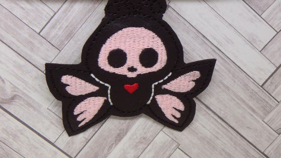 Glow Skeleton Butterfly Key Fob Etsy