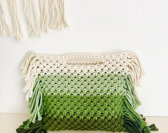 Handmade Crochet Tote Bag, Boho Cotton Shoulder Bag