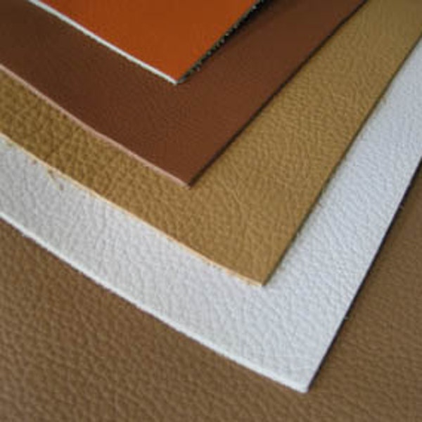 Autumn color leather samples (5)