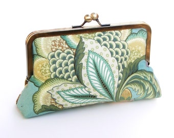 Blue Lotus Collection Lined in Apricot Silk