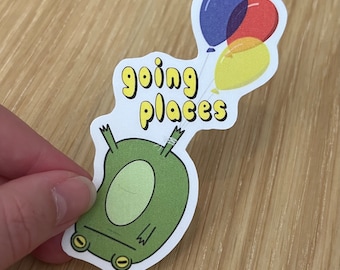 Frog Vinyl Stickers