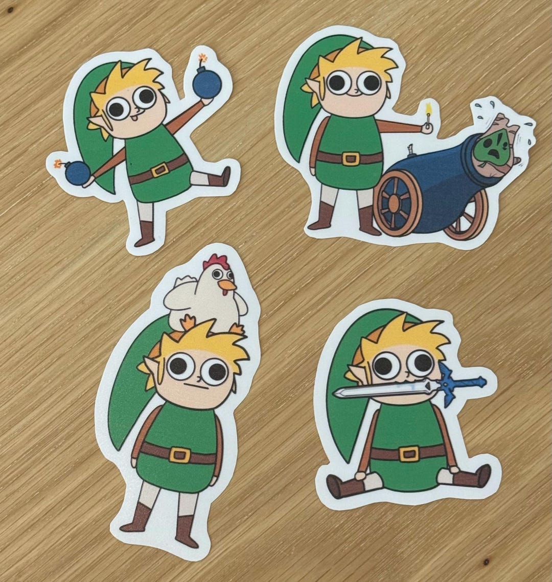Link In Description Sticker Link Vinyl Sticker - Etsy
