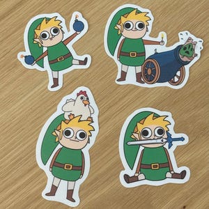 Sticker vinyle Link